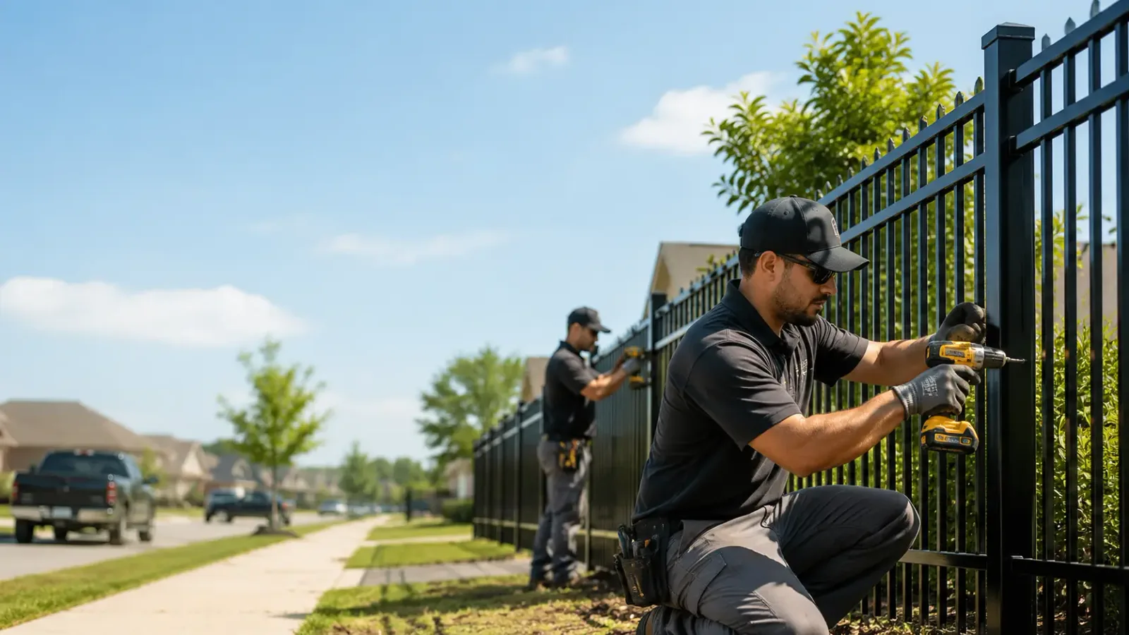 Metal Fence Installation in Willis Wharf, VA